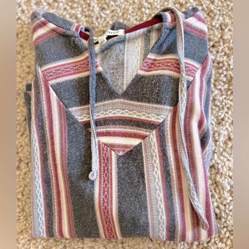 Wallflower Western Abstract Hoodie